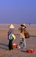 China: Shell vendors await customers, Silver Beach (Beihai Yintan), Beihai, Guangxi Province